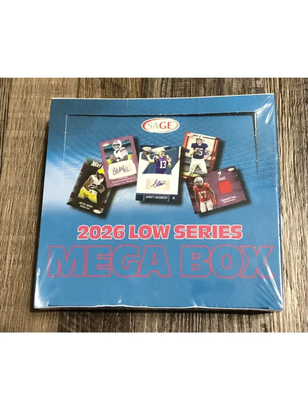 2026 SAGE Low Series Football Mega Box Factory Sealed 4 Autographs